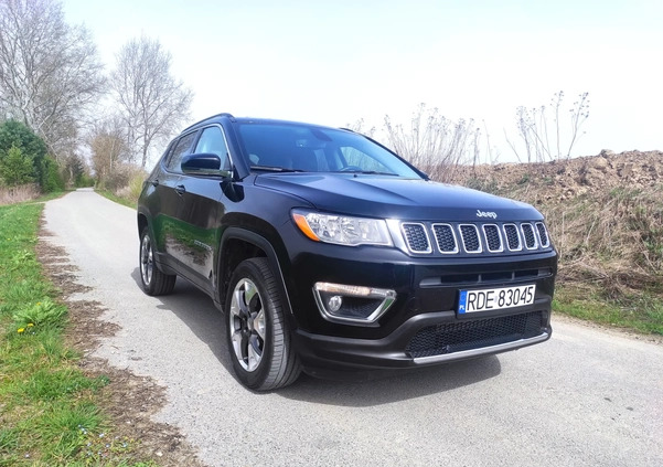 Jeep Compass cena 87900 przebieg: 65400, rok produkcji 2019 z Dębica małe 781